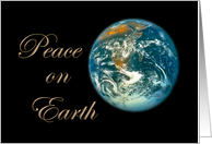 Peace on Earth Christmas Card