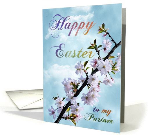 Happy Easter Spring Blossom for Partner card (914481)