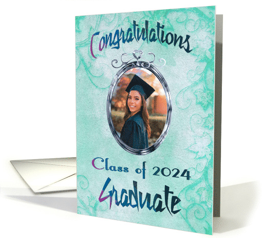 Congratulations Graduate Class of 2024 Photo Card in... (929551)