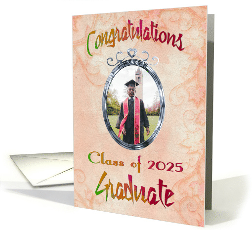 Congratulations Graduate Class of 2025 Photo Card in... (929552)