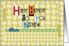 Happy Birthday Nephew Magazine Cutouts Scrapbook Style card