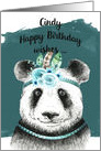 Cindy birthday card