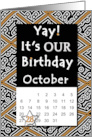 October 28 Birthday card