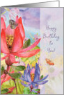 Happy Birthday to Anyone Beautiful Flower Garden card