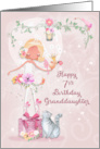 Ballerina 7 and Half Birthday card