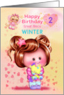 Winter Birthday card