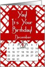 December 4th Yay It’s Your Birthday date specific card
