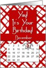 December 5th Yay It’s Your Birthday date specific card
