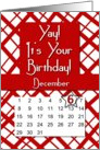 December 6th Yay It’s Your Birthday date specific card