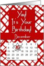 December 10th Yay It’s Your Birthday date specific card