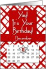 December 11th Yay It’s Your Birthday date specific card