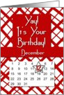 December 12th Yay It’s Your Birthday date specific card