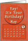 May 4th Yay It’s Your Birthday date specific card