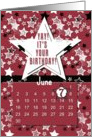 June 7th Yay It’s Your Birthday date specific card