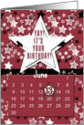 June 13th Yay It’s Your Birthday date specific card