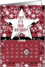 June 20th Yay It’s Your Birthday date specific card