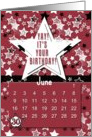 June 30th Yay It’s Your Birthday date specific card