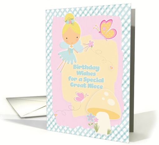 Happy Birthday Wishes for a Special Great Niece Fairy and... (1412824)