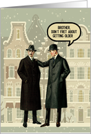 Brother from Brother Happy Birthday Funny Old Age Joking Around card