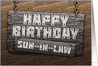 Son in Law Birthday...