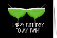 Twin Margaritas...