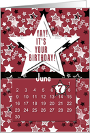 June 7th Yay It’s Your Birthday date specific card