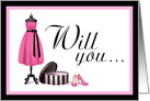 Will you be my Bridesmaid Card