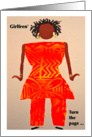 Girlfren’, Turn the page, Afro-Centric card