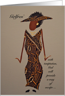 My Sistuh, Temptation, Afro-Centric card