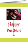 Photocard Happy Festivus Festivus Pole card