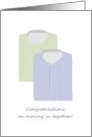 Congratulations Moving In Together Folded Shirts card