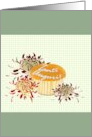 Italian Birthday Greetings Tanti Auguri A Te Cupcake And Flowers card