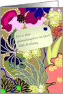 Granddaughter-In-Law’s 30th Birthday Abstract Florals card