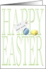 Easter for Uncle Great Big Greeting and Easter Eggs card