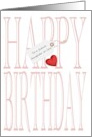 Birthday for Future Daughter in Law Great Big Greeting and Red Heart card