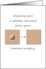 Get Well Post Hernia Surgery card