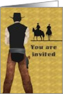 Cowboy Kids Party Invitation Cowboys And Horses card