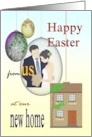 Easter Greetings from Newlyweds in New Home card