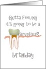 Endodontist Birthday Root Canal Therapy card