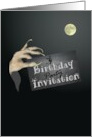 Birthday Fancy Dress Party Invitation Witches And Wizards card
