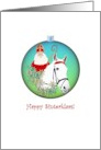 Happy Sinterklaas Sinterklaas On A White Horse card