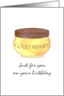 Birthday For Half Sister Jar Of Good Wishes card