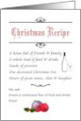 Recipe For A Great Christmas card