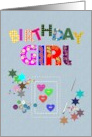 Birthday For Her Needlework Birthday Greeting card
