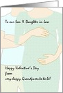 Valentine’s Day for Son and Expecting Daughter in Law card