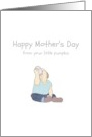 Happy Mother’s Day From Baby Feeding From Bottle card
