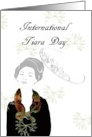 Tiara Day May 24 Profile of a Lady and a Tiara card
