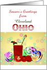 Custom Season’s Greetings from Ohio Ohio Official Beverage card
