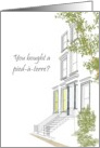 Congratulations on Your Pied-A-Terre Apartment Building card