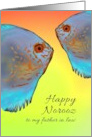 Norooz for Father in Law Colorful Tropical Fish card
